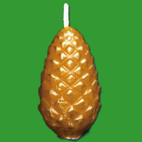 Diese Kerzengießform in Form eines Tannenzapfens ist ideal für Winter- und Weihnachtskerzen. Mit ca. 6,5 x 3,5 cm und einem Wachsgewicht von 30 g eignet sie sich perfekt für DIY-Projekte und festliche Dekorationen.