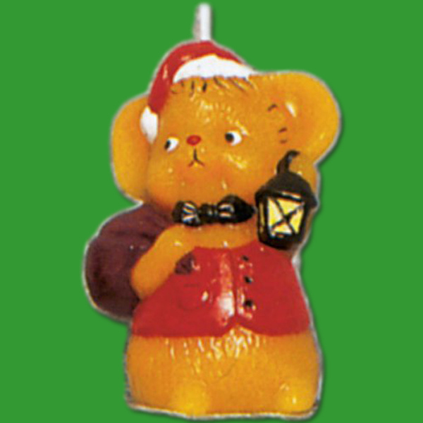 Die Gießform für die Maus mit Laterne in der Hand (ca. 8 x 5,5 cm, Wachsgewicht ca. 60 g) ermöglicht es, eine bezaubernde kleine Kerze zu kreieren, die besonders in der Winterzeit ihren Platz findet.