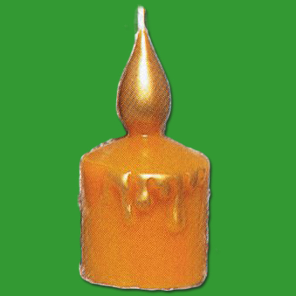 Diese Gießform Kerze mit Flammen und Tropfenrelief lässt Ihre Kreativität mit einer einzigartigen Flammen- und Tropfenstruktur erblühen. Die Form hat eine Größe von ca. 9 x 5 cm und ein Wachsgewicht von ca. 95 g und eignet sich für verschiedene Bastelideen.