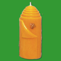 Diese Gießform „gerollte Wachsplatte mit...