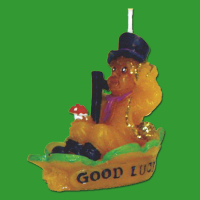 Mit der „Glücksbringer“-Gießform...