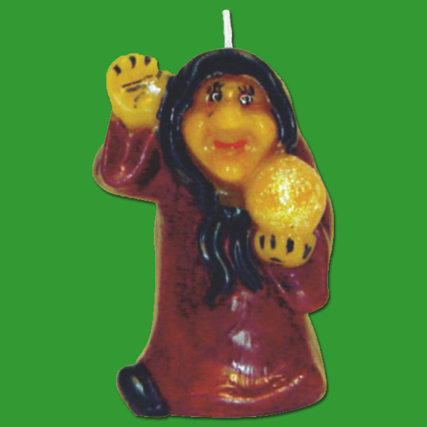 Die „Hexe“-Gießform bringt magische Details in Ihre Kerzenproduktion. Perfekt für Halloween oder mystische Dekorationen.