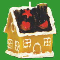 Die „Lebkuchenhaus“-Gießform verleiht...