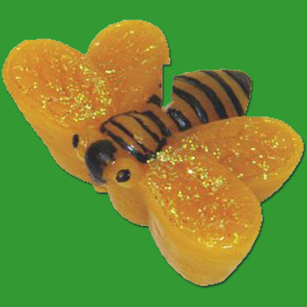 Mit der „Biene“-Gießform gestalten Sie naturverbundene Kerzen – ideal für Imker*innen und Bienenliebhaber.