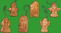 Mit der Gießform „Christbaumschmuck,...