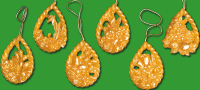 Mit der Gießform „Osterstraußschmuck,...