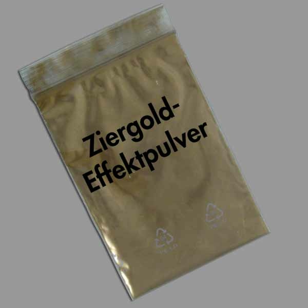 Das Ziergold-Effektpulver verleiht Kerzen eine edle, goldene Oberfläche. Perfekt, um individuelle Designs zum Glänzen zu bringen.