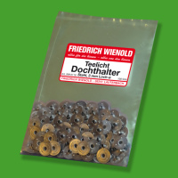 Die Stahl-Dochthalter mit 3 mm Loch-Durchmesser bieten...