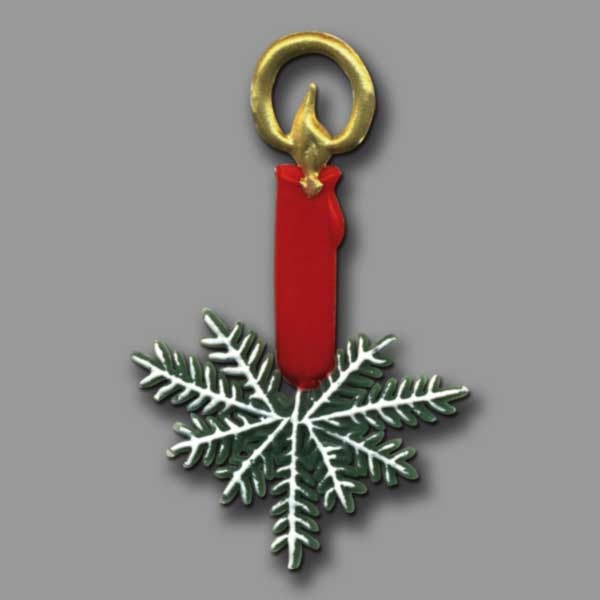 Mit der Kerzenverzierung „Kerze auf Tannengrün“ in bunten Farben schaffen Sie eine lebendige Weihnachtsstimmung. Enthält 10 Stück, ideal für kreative Dekoideen.