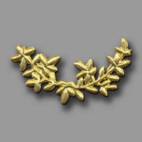 Der edle Schmuckbogen in Gold verwandelt jede Kerze in...