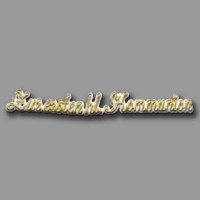 Der Schriftzug „Zur ersten hl. Kommunion“ in...