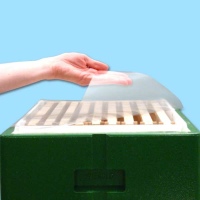 Diese transparente Abdeckfolie für...