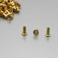 Metallösen vermessingt 6 mm, ca. 1000 Stck.