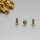 Diese Metallösen in vermessingter Ausführung sind für die Verwendung an Rähmchen gedacht und kommen in einer Packung von ca. 1000 Stück. Mit einem Durchmesser von 6 mm bieten sie eine hohe Korrosionsbeständigkeit und sind ideal für den professionellen Imkereibedarf.