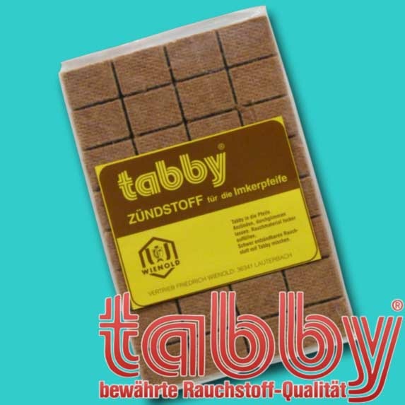 Der tabby® - Zündstoff sorgt für eine schnelle und sichere Entzündung von Räucherkerzen oder Imkerbedarf. Diese hochwertige Zündhilfe ist speziell für die Imkerei entwickelt und ermöglicht einen problemlosen Start in den Arbeitstag.