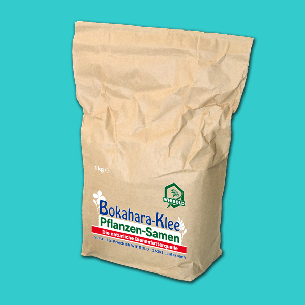 Der Riesenhonigklee (Bokhara-Klee) 1 kg bietet eine reichhaltige Nektarquelle für Bienen und fördert eine effiziente Bestäubung. Diese Pflanze ist besonders bei Bienen im Sommer sehr beliebt und unterstützt die Honigproduktion.