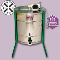 Diese 4-Waben-Selbstwende-Honigschleuder kombiniert innovative Technologie mit hochwertigem Edelstahl. Mit 63 cm Durchmesser und 110W-Motor wird die Honigernte zum Kinderspiel. Ideal für Imker*innen, die Wert auf Effizienz und Qualität legen.