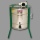 4-Waben-Selbstwende-Honigschleuder STANDARD, Korb u Kessel Edelstahl, 63 cm Ø, 110 W-Motor-Antrieb