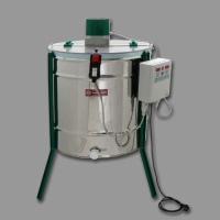 4-Waben-Selbstwende-Honigschleuder STANDARD, 63 cm Ø, 60 W/230 V - Motor-Oberantrieb