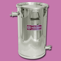 Abfüll- + Siebkübel 50kg mit...