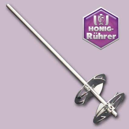 Der Rührpropeller APITECH-Turbo überzeugt mit gegenläufigen, beweglichen Flügeln und robuster Edelstahlkonstruktion. Für schnelles und gründliches Rühren.