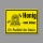 PVC-Schild "Honig vom Imker - ein Produkt der Natur"   20 x 15cm