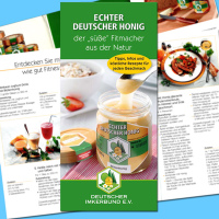 Das DIB-Faltblatt Honig – der süße...
