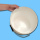 25 kg - Plastik-Hobbock mit zwei Tragemuscheln, Tragebügel, Deckel, weiß