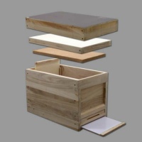 6-Waben-Ablegerkasten -DN/Zander-, Holz