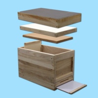 6-Waben-Ablegerkasten -DN/Zander-, Holz
