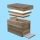 6-Waben-Ablegerkasten -DN/Zander-, Holz