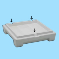 Der LCB-DN-Ablegerboden aus Hart-Styropor® ist mit...