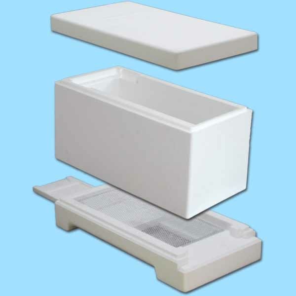 Lauterbacher - Benjamin®-Magazin -Langstroth-Grundausstattung ohne Futtertasche, Hart-Styropor®