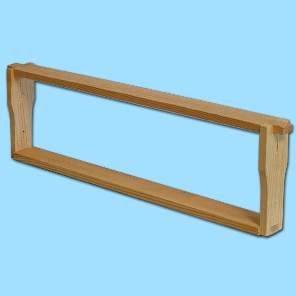 Rähmchen -1/2 DN-, Hoffmann-Seitenteile, gezapft, genagelt, gedrahtet, 394 x 110 mm