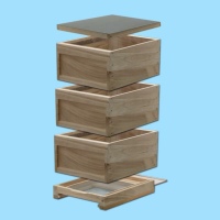 Die Liebig-Zanderbeute aus Holz ist ein Komplettsystem...