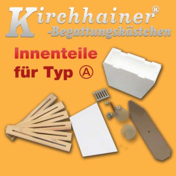 Der Komplettsatz Innenteile (A) für das KIRCHHAINER®-Begattungskästchen bietet eine Vielzahl von Komponenten, die für die effiziente Zucht von Königinnen unverzichtbar sind. Dieser Satz umfasst alle notwendigen Teile für die bestmögliche Funktionalität der Begattungseinheit.