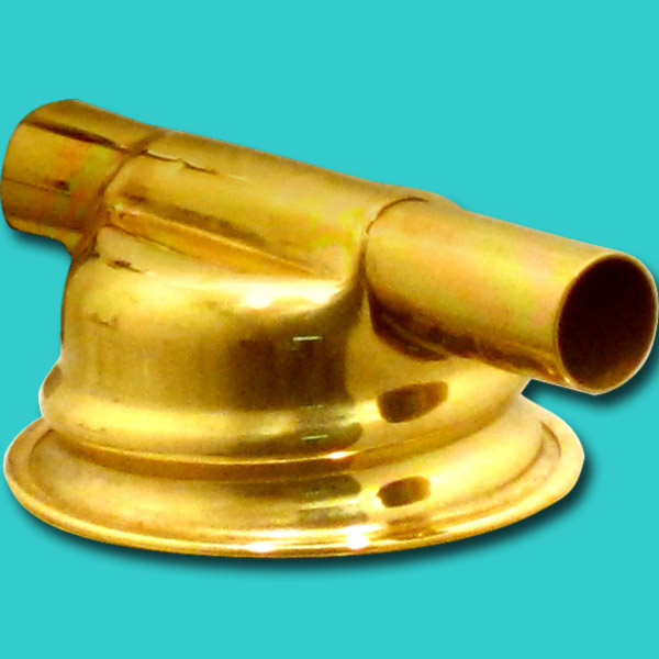 Der Messing-Schraubdeckel für den Messing-Rauchbläser bietet eine hohe Stabilität und eine einfache Bedienung. Mit seiner robusten Konstruktion sorgt er für eine sichere Verschlussmöglichkeit des Rauchbehälters.