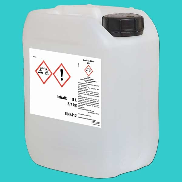 Ameisensäure 75%,   5 ltr - Kanister