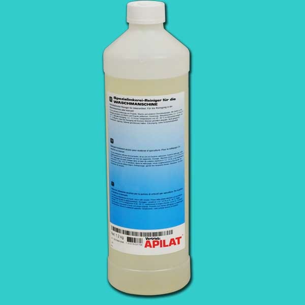 Der Reiniger für Imkereiartikel in der Waschmaschine (1,2 kg) entfernt zuverlässig Propolis, Wachs und andere Verschmutzungen von Imker-Ausrüstung. Einfach in der Waschmaschine anzuwenden, ist er eine praktische Lösung zur Pflege von Imkerei-Artikeln.
