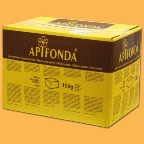 Der APIFONDA®- Futterteig im 15 kg Block bietet eine effiziente und langanhaltende Lösung für die Winter- und Sommerfütterung. Ideal für die Fütterung großer Bienenvölker und eine optimale Vorratshaltung während der kalten Monate.
