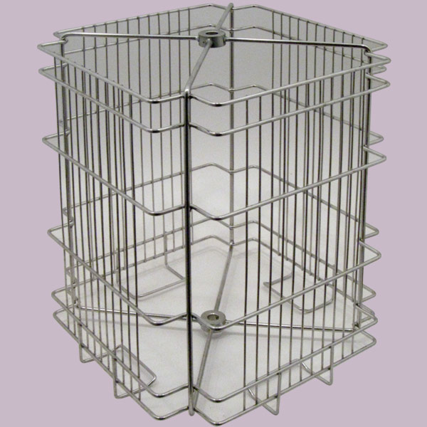Schleuder - Ersatzkorb Edelstahl 4 W / 29 cm