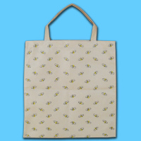 Die Non-Woven Einkaufs-Tragetasche mit Bienendruck ist...
