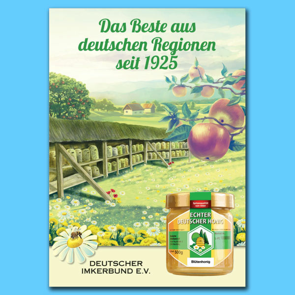 DIB - Plakat - Tradition "Das Beste aus deutschen Regionen seit 1925"