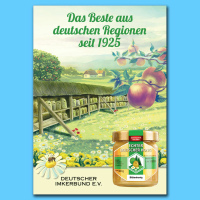 Das DIB-Plakat mit dem Titel Das Beste aus deutschen...