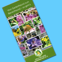 Das DIB-Faltblatt Vom Gartenfreund zum Bienenfreund - so...