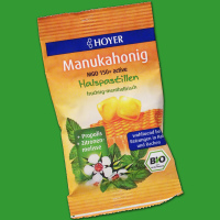 Manukahonig Halspastillen BIO – sanfte Linderung...