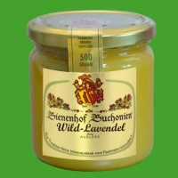 Wild-Lavendelhonig im 500 g-Glas. Eine zarte...