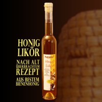 Honig - Likör, 32 % vol., 0,35 ltr-Fl.