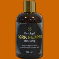 Dark Pepper Duschgel mit Honig, 300 ml-Fl