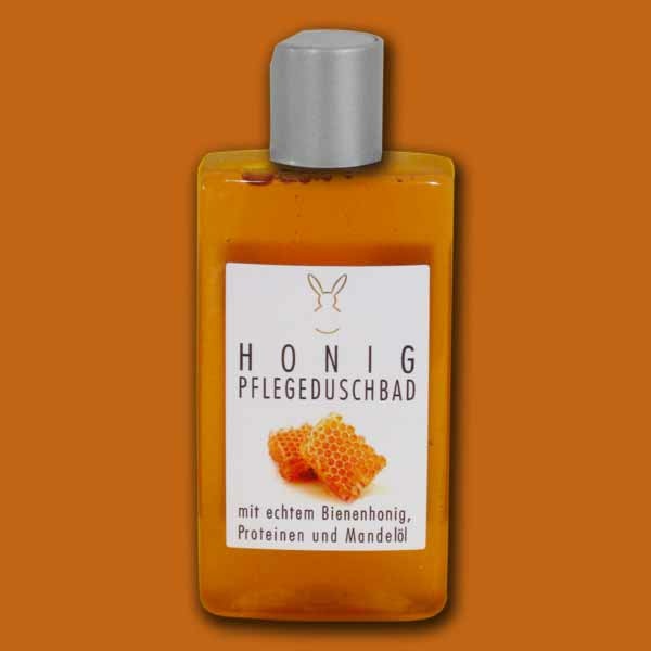 Honig - Pflegeduschbad mit Proteinen und Mandelöl, 200 ml-Fl.